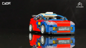 CaDA Citroen C4 WRC Race Car Brick DIY 1:24 Scale Vehicles Set C55033W
