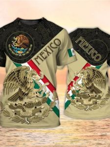 Áo Thun Ngắn Tay In Kỹ Thuật Số 3D Thoải Mái Vừa Vặn Mùa Hè Thoải Mái Áo Thun Cổ Tròn Dành Cho Thanh Niên Và Nam Giới Trung Niên