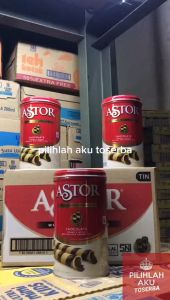 Astor Double Coklat 330 gr - Astor Kaleng - 1 DUS ISI 6 KALENG