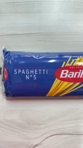 Date 12/27  Mì Spaghetti Barilla số 5 No.5 - 1KG