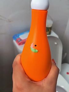 Blue Bubble Bowling Ball Toilet Deodorant Cleaner Pembersih Penyahbau Tandas