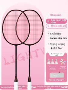 WAVAW | Bộ Vợt Đầy Đủ Bằng Carbon Nhẹ và Bền Chuyên Nghiệp