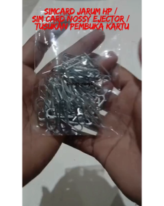 Simcard Jarum Hp / Sim Card Nossy Ejector / Tusukan Pembuka Kartu