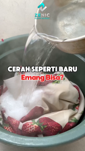 Zenic Clean Quickly Cloth Stain Remover 500gr Pembersih Baju Dan Kain Yang Berjamur Noda Membandel Dipakaian 500ML