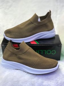 Sepatu slipon rajut COLLIN 2warna sz 37-40