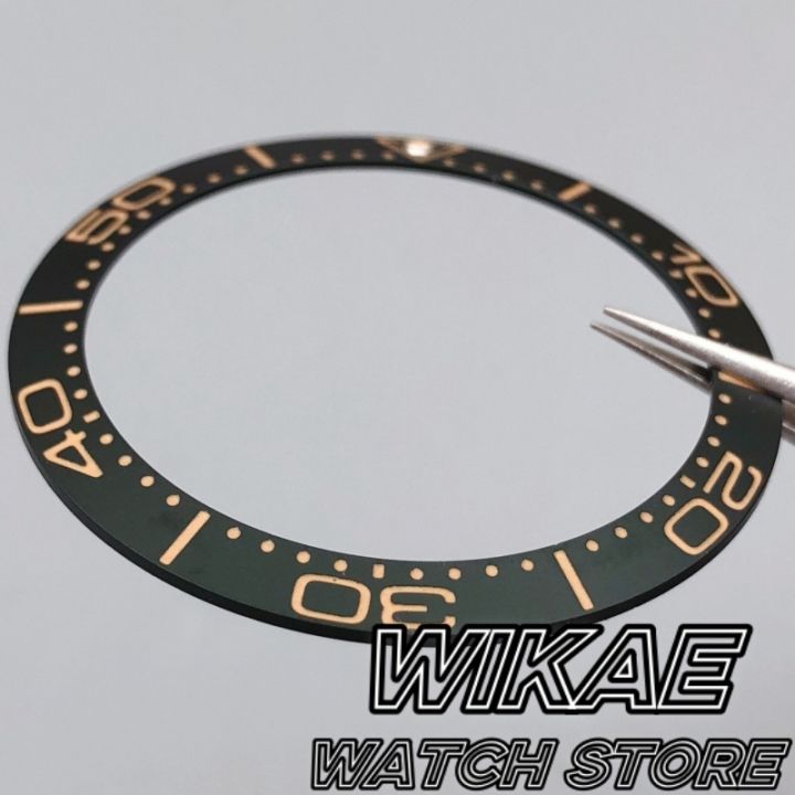 30.6mm*38mm%20Vingtage%20Gold%20Red%20Green%20Ceramic%20Watch%20Bezel%20Insert%20With%20Rose%20Calibation%20Cyan%20Luminous%20Fit%2040mm41mm%20SUB%20007%20Case%20-%20Image%206