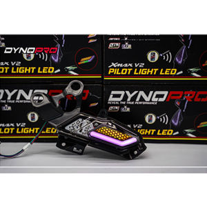 DYNOPRO Adjustable Signal Motorcycle Turn Signal Light Assembly Daytime Running Lights for Yamaha XMAX300 Modification