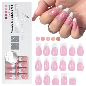 150PCS Coffin Almond Soft Gel Press-On Nails: A Complete Guide