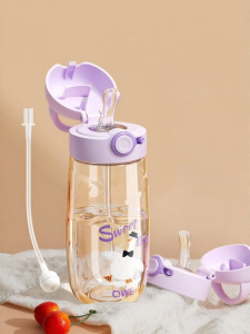 Sippy BPA-free PPSU Cup for Kids Pregnant Women Lying-down  Use With Scale