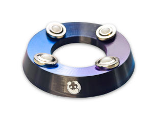 Circular 4-Ball-Bearing Bowling Ball Holder Sport Fitness Fans Supplies DIY Brand Bowling Equipment Ballast for Bowling