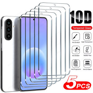 5Pcs Screen Protector For Samsung Galaxy A57 A37 A56 A55 A36 A35 A54 A15 A16 A17 A34 A14 5G Tempered Glass For Samsung A57 Glass