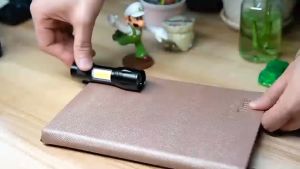LED Zoom Mini Flashlight Splashproof flashlight rechargeable