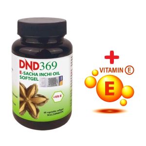 DND369 Sacha Inchi Oil + Vitamin e 500mg x 60 Softgel Slimming NF369 Zemvelo