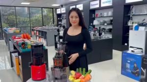 Máy Ép Chậm Caso SJW550 Máy Ép Nước Trái Cây Hoa Quả Công suất 200W Ép Nguyên Quả Tích Hợp 3 Lõi Lọc Nhập Đức Bảo Hành 12 Tháng