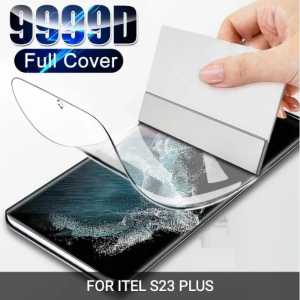 anti gores hydrogel itel s23 plus screen guard protector plastik s23+