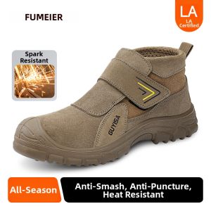 GUYISA | Anti-Smash Puncture-Resistant Breathable Safety Shoes with Steel Toe and Plate