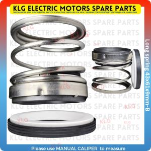 Mechanical water seal 43mm 61x9-BLong spring for water pump