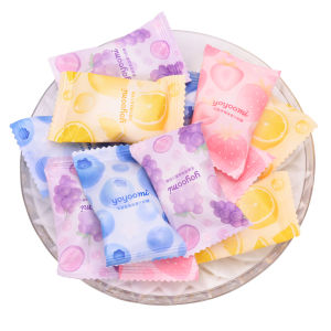 Yoyoomi Lactic Acid Fruit Juice Soft Candy 500g Bulk Strawberry And Lemon Flavored Wedding Candy Snacks from Mainland China