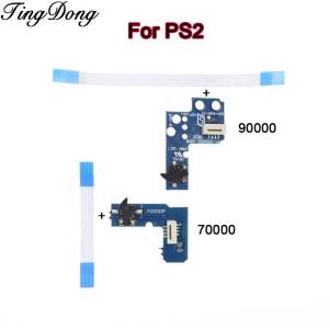 1/2/5Set Power Switch Board with Cable For PS2 70000/90000 Power On/Off Switch Board For PS2 thin machine 7W 9W series