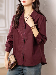 DAIXIANGFEIZI | Cotton Trendy Womens Blouse All Seasons