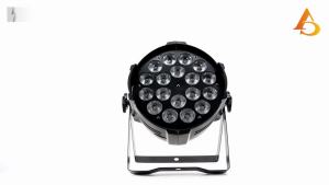 DMX 18x18w RGBWA UV 6in1 LED Par Light DMX 6-Color Par Light RGBWA UV Stage DJ Lighting Equipment