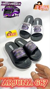 Sandal Selop Anak Laki Telolet Bus Mania RATU MAHER