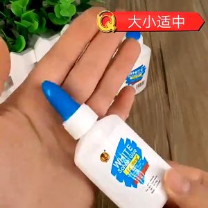 2 IN 1 White Glue 40g Student Hand Work School Supplies Office Supplies Stationary DIY Craft