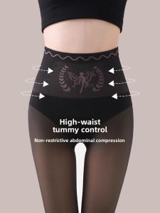 FENGTING | Waterlight Tights Autumn Winter Tights High Waist Tummy Control