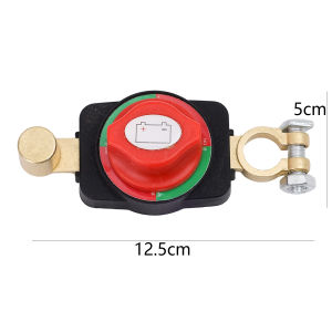 12V-24V Car Battery Disconnect Switch Manual Circuit Breaker Anti-Power Off Leakage Protector Universal Auto Parts