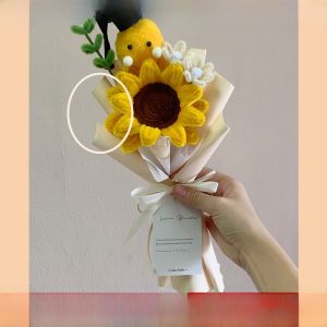 Macaron Colored Twist Sticks Handmade DIY Tulip Bouquet Materials Teachers Day Gift Creative Crafts for All Ages