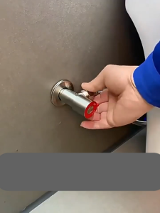 Toilet Spray Set Connected To 304 Angle Valve Pressurized Nozzle Used In Toilet And Bathroom