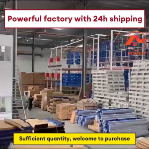 NINI Stainless Steel Industrial Heavy Duty Metal Rack Adjustable Steel Shelving System Storage Organizer for Warehouse Garage Workshop Commercial Use