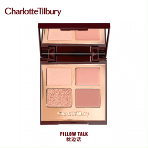 CHARLOTTE TILBURY Luxury Palette Pillow Talk 5.2g Nude Pink Eyeshadow【Rosy Same Style】Matte & Shimmer Everyday Smoky Eye Birthday Gift for Girlfriend
