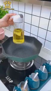 Botol Minyak Goreng Kaca 630 ml | Tempat Penyimpanan Minyak | Kaca Serbaguna | COD