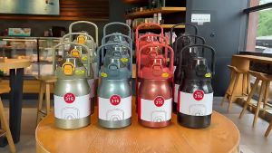 Stainless Steel VACCUM INSULATED TUMBLER HEAT AND COLD RESISTANT 800ML Hydration Flask Spout Lid Wide Mouth Vacuum Leak Proof Double Wall Thermal Flask Hot and Cold Insulated Flask Drinking Container 304 Stainless Steel Sports Travel Bot II PRIME KITCHEN