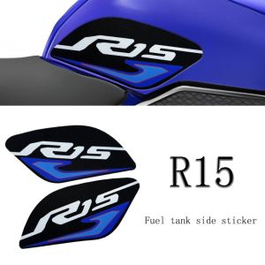 For YAMAHA R15 YZF-R15 Motorcycle Fuel Tank Side Protection Pad Sticker