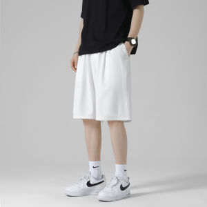 Quick Dry Ice Silk Mens Basketball Shorts Summer American Style Running Training Five-Quarter Length Breathable Lightweight