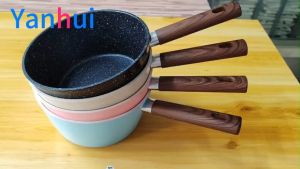 Panci Susu Granite Marble & Panci Masak Sup Kuah 16cm/18cm