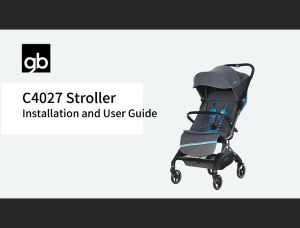 gb Stroller is lightweight foldable and ultra-thin with a large canopy head that can be sat or laid down and a wide seating height