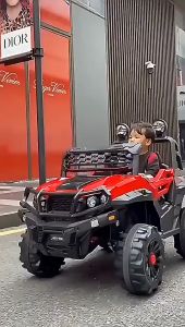 💥 ลดรับ 11.11 ใหญ่ สะใจสุดๆ 💥 รถจิ๊บรุ่นใหญ่ คันใหญ่มาก เทห์กว่าเดิม รถแบตเตอรี่ รถไฟฟ้า รถของเล่น รถเด็ก รถไฟฟ้าเด็ก