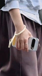 RINGKE® HOLDER LINK & FLOW SHOULDER STRAP Y-Type for Smartphone Cases Easy to Wear Durable Anti-Tearing Adjustable Cross