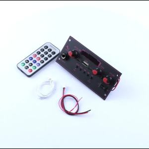DC 3.7-5V MP3 Bluetooth Decoding Board Amplifier Board with Microphone Function 2x10W with Amplifier True Stereo Sound