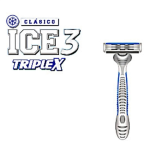 Clasico Ice3 Triplex Shaver Hangcard Razor 24pcs