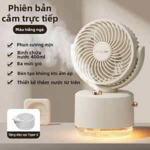 Jipingfan | Quạt Phun Sương Mini Có Thể Quay