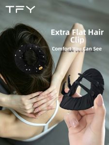 TFY | Thin Hair Specialized Flat Black Grip Clamp
