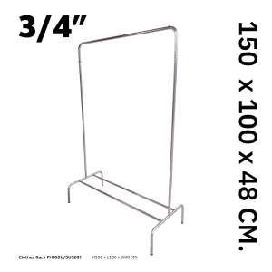 ราวแขวนผ้า สแตนเลส - FH100s/FH200U ราวสแตนเลสอย่างดี