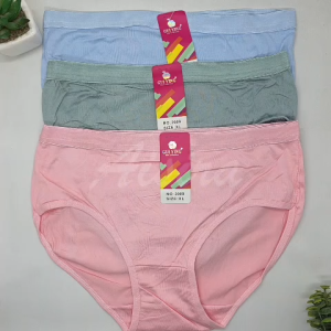 6PCS 3PCS Gui Ying Celana Dalam Wanita Dewasa Remaja Polos Bahan Adem / CD Daleman Cewek Dewasa