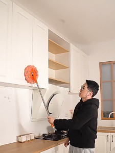 SG[In Stock]Sunflower Mop 360° RotatableAdjustable Telescopic Removable Washable Super Cilia Superfine Car Wash Mop Damp Duster