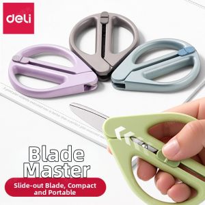 deli | Student Safe Retractable Scissors