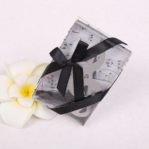 Simple High Note Bookmark Creative Metal Music Symbol Shape Student Learning Supplies Musical Stationery Gift Box Set